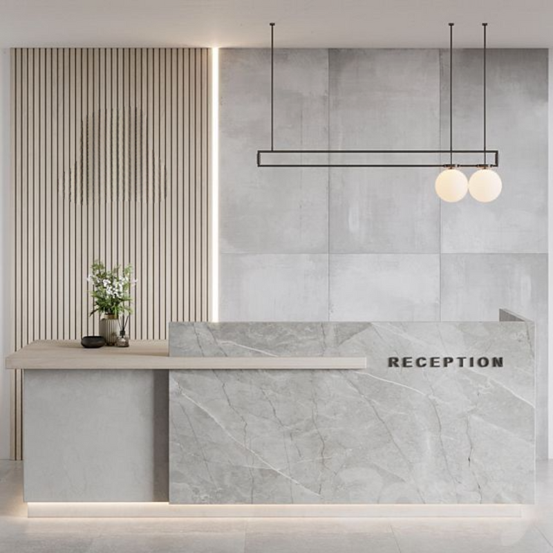 Reception desk