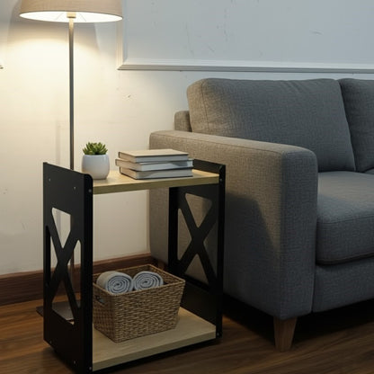 Minimalist Industrial Wheeled Cart