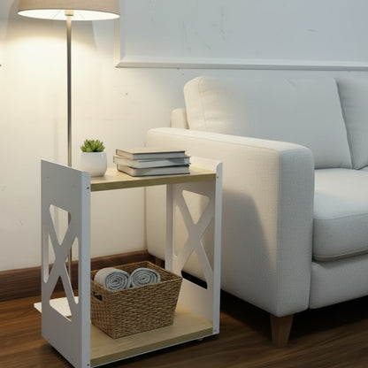 Minimalist Industrial Wheeled Cart